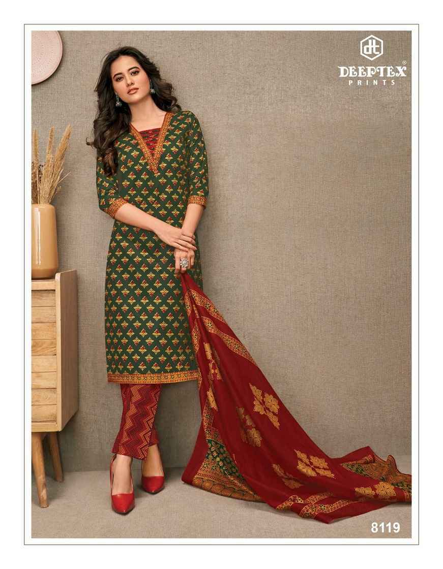 Deeptex Miss India Vol 81 Cotton Dress Material 26 pcs Catalogue - Wholesale Factory Price