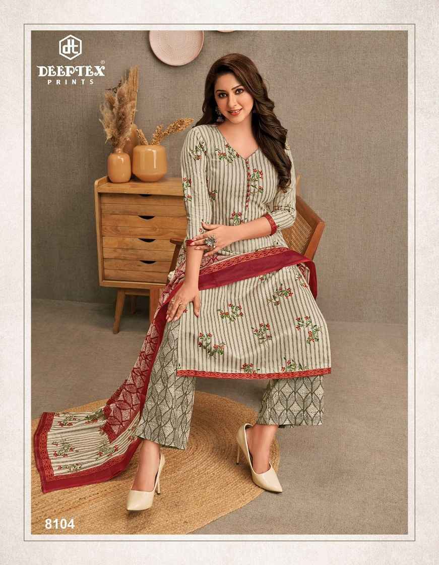 Deeptex Miss India Vol 81 Cotton Dress Material 26 pcs Catalogue - Wholesale Factory Price