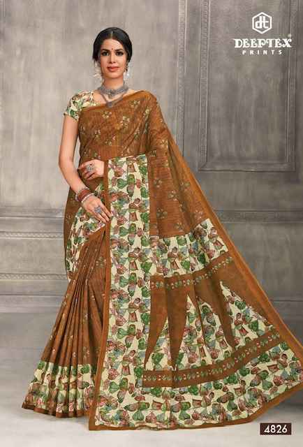 Deeptex Mother India Vol 48 Cotton Saree Wholesale Factory Price