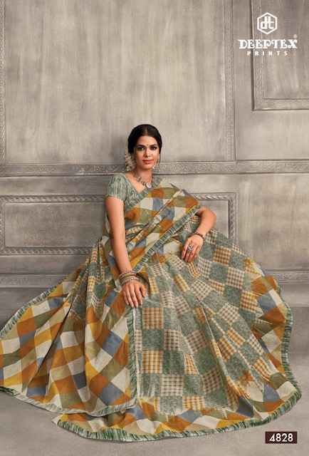 Deeptex Mother India Vol 48 Cotton Saree Wholesale Factory Price