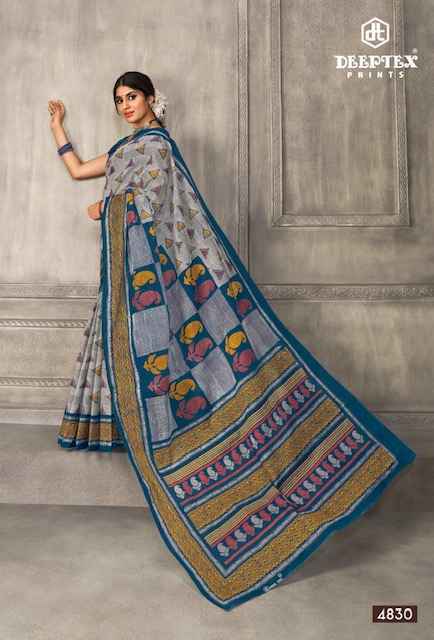 Deeptex Mother India Vol 48 Cotton Saree Wholesale Factory Price