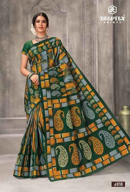 Deeptex Mother India Vol 48 Cotton Saree Wholesale Factory Price