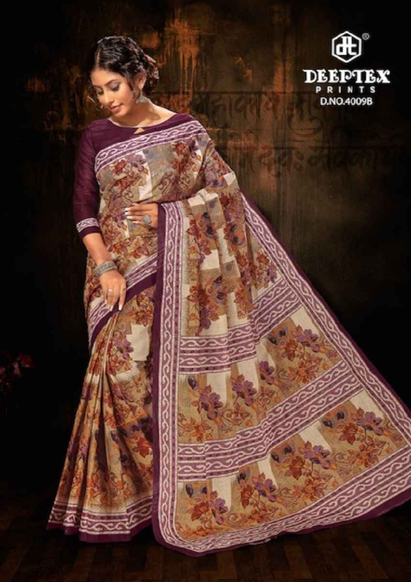 Deeptex Mother Queen Vol 4 Cotton Saree Wholesale Factory Price