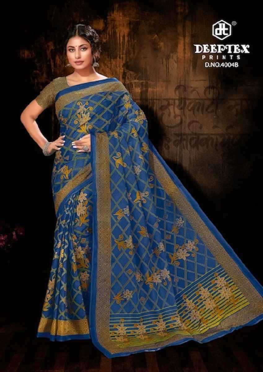 Deeptex Mother Queen Vol 4 Cotton Saree Wholesale Factory Price