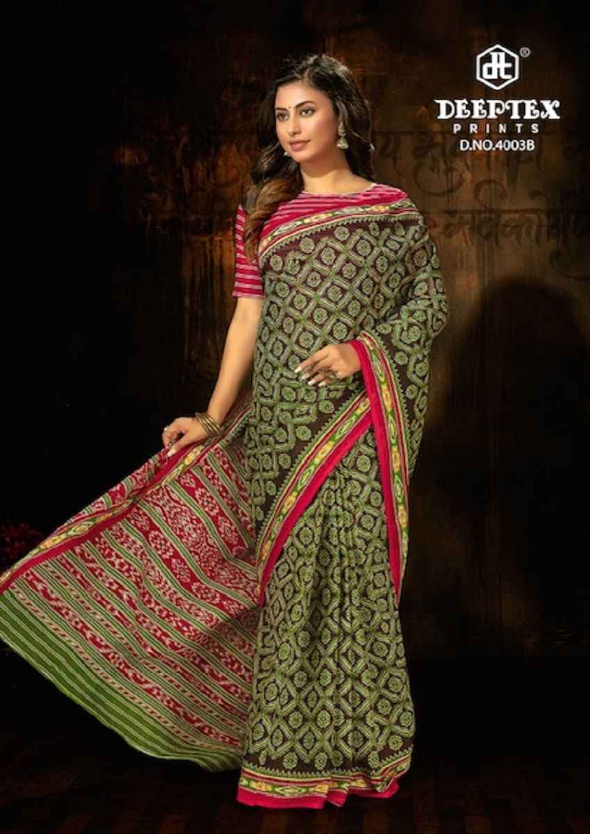 Deeptex Mother Queen Vol 4 Cotton Saree Wholesale Factory Price