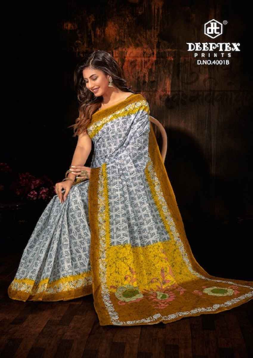 Deeptex Mother Queen Vol 4 Cotton Saree Wholesale Factory Price