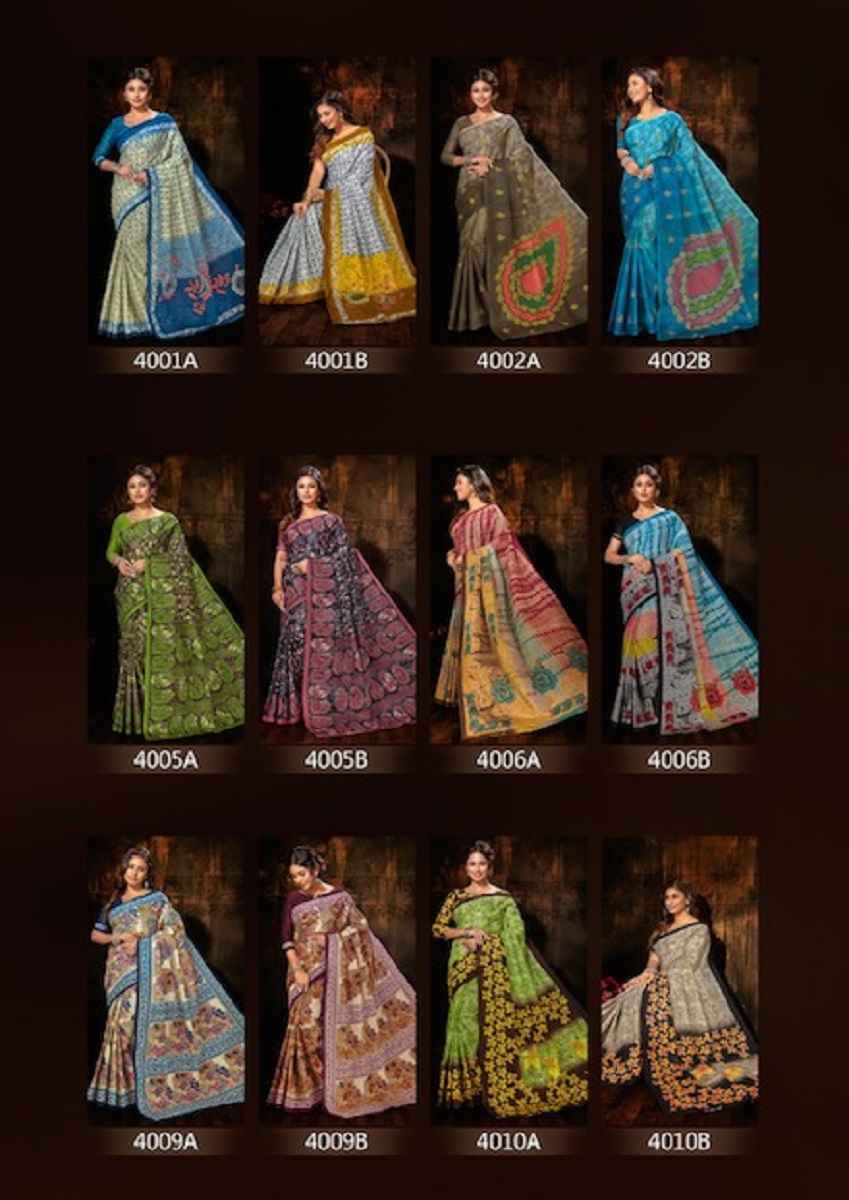 Deeptex Mother Queen Vol 4 Cotton Saree Wholesale Factory Price