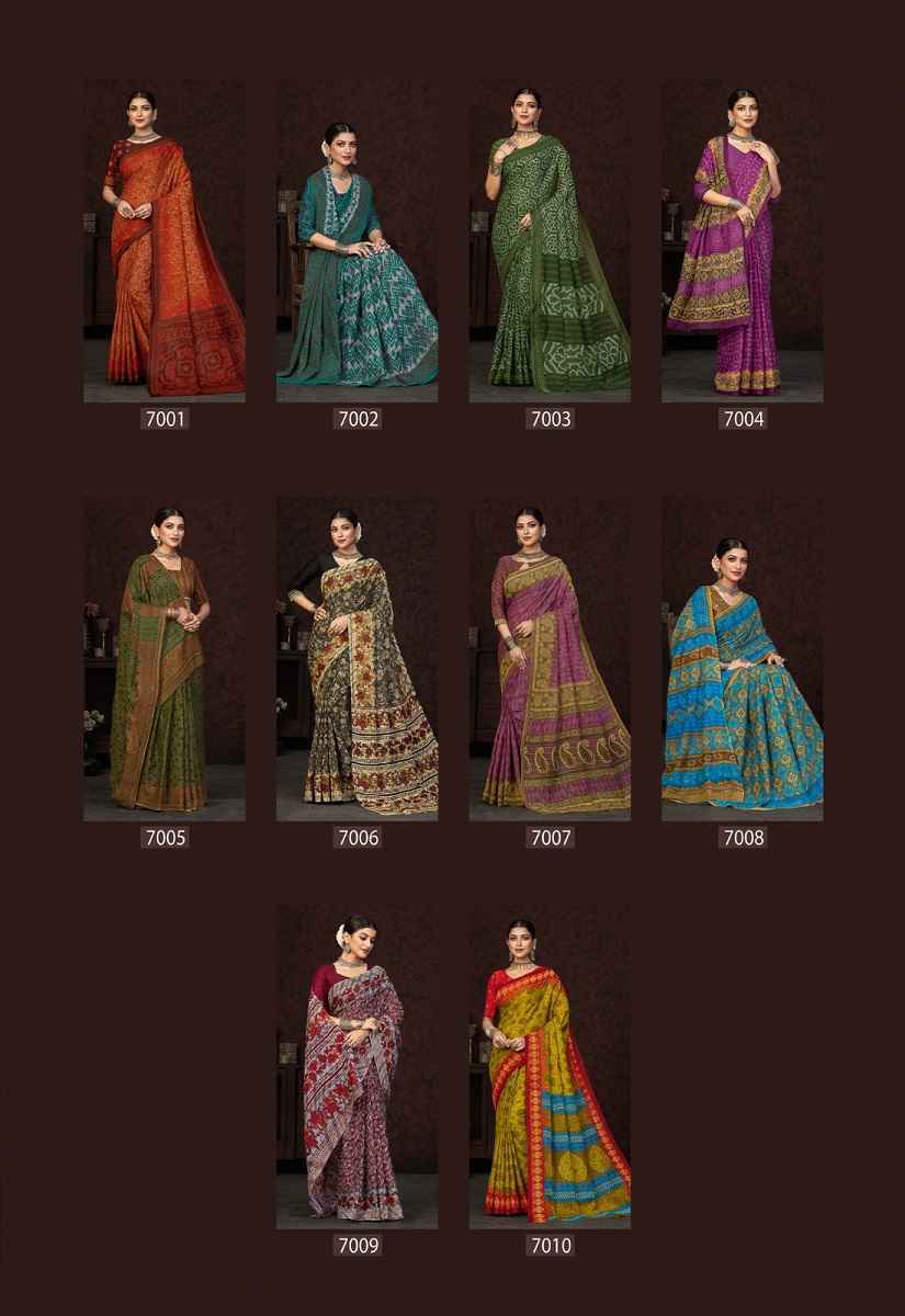 Deeptex Prime Time Vol 7 Cotton Saree Wholesale Factory Price