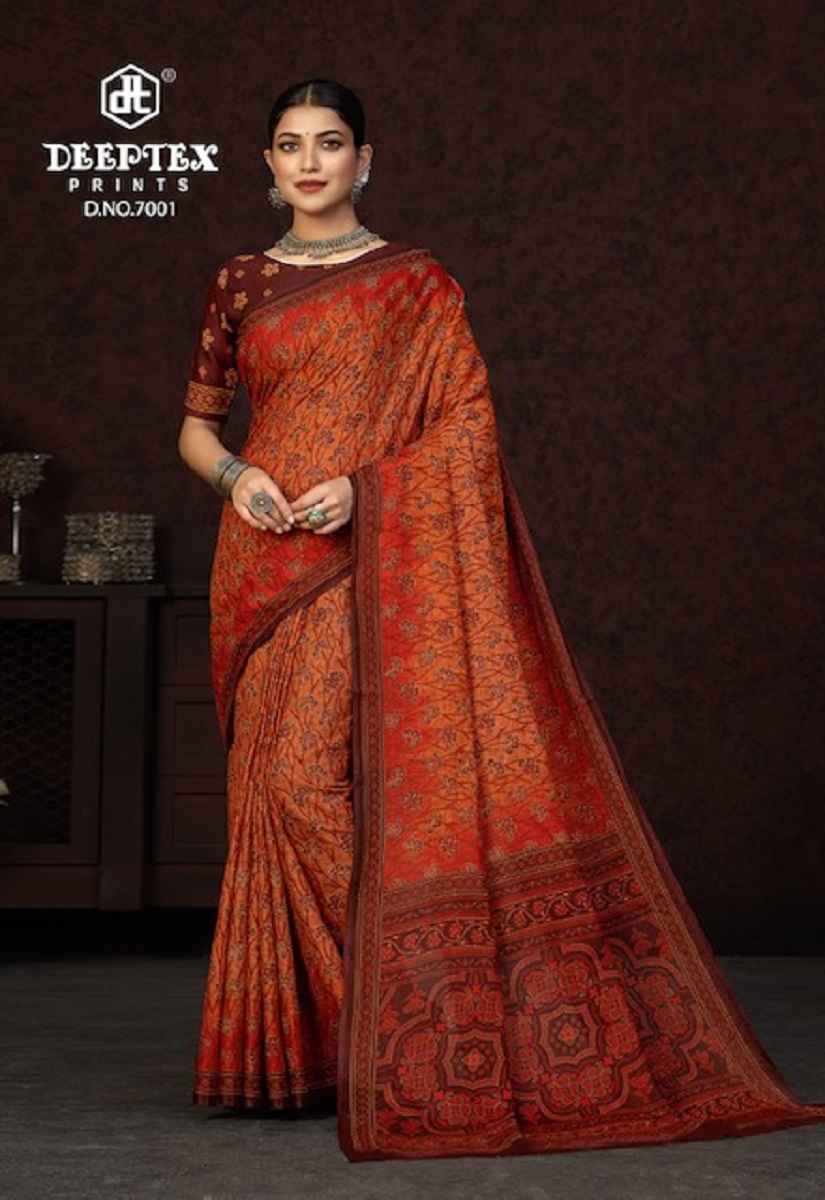 Deeptex Prime Time Vol 7 Cotton Saree Wholesale Factory Price