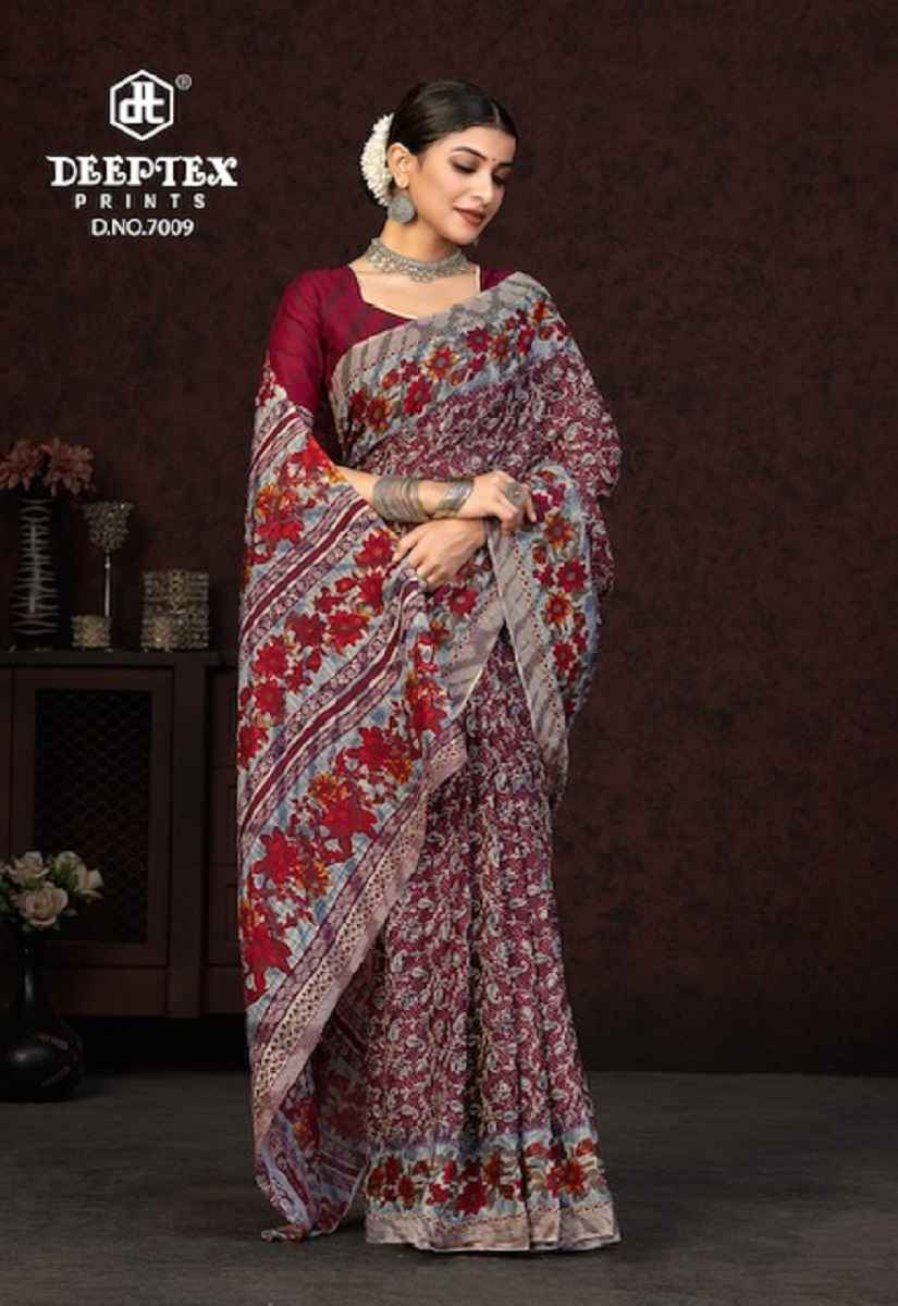 Deeptex Prime Time Vol 7 Cotton Saree Wholesale Factory Price