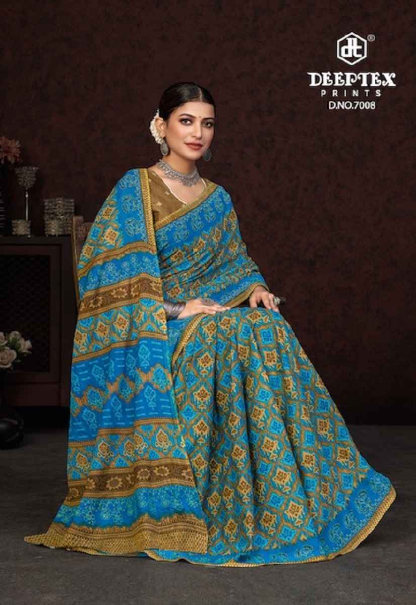 Deeptex Prime Time Vol 7 Cotton Saree Wholesale Factory Price