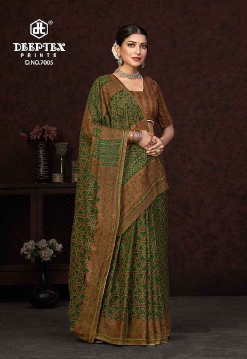 Deeptex Prime Time Vol 7 Cotton Saree Wholesale Factory Price