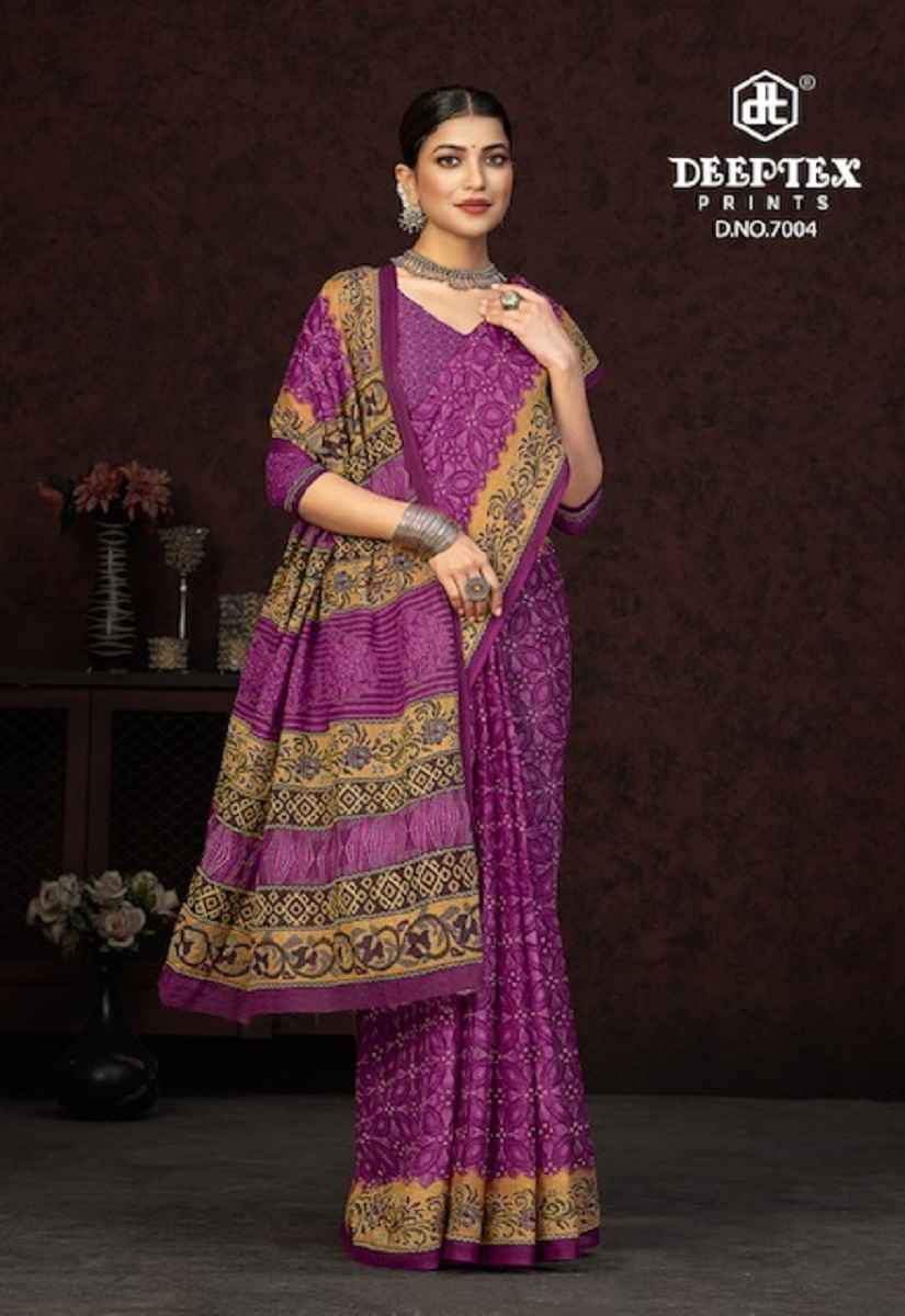 Deeptex Prime Time Vol 7 Cotton Saree Wholesale Factory Price