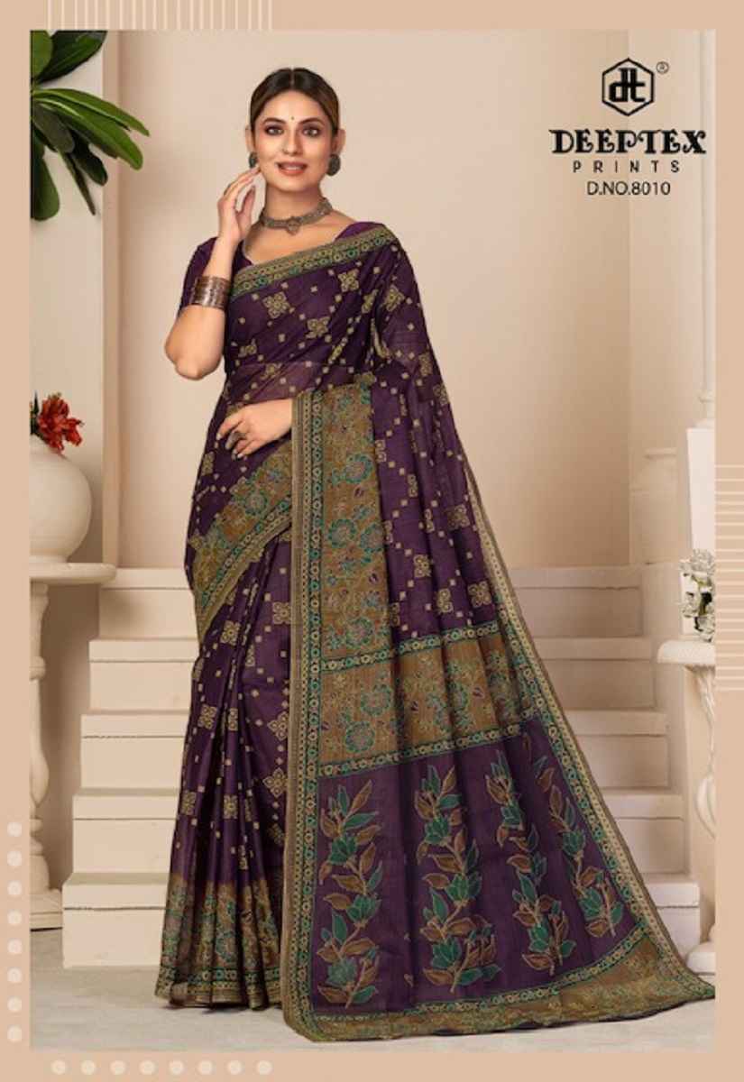 Deeptex Prime Time Vol 8 Cotton Saree Latest Catalog Wholesale Price