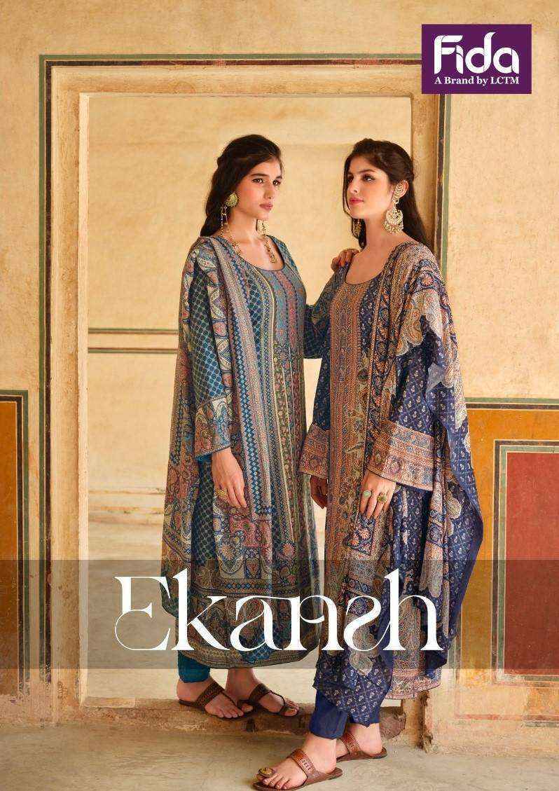 Fida Ekansh Pashmina Dress Material 6 pcs Catalogue - Wholesale Factory Outlet