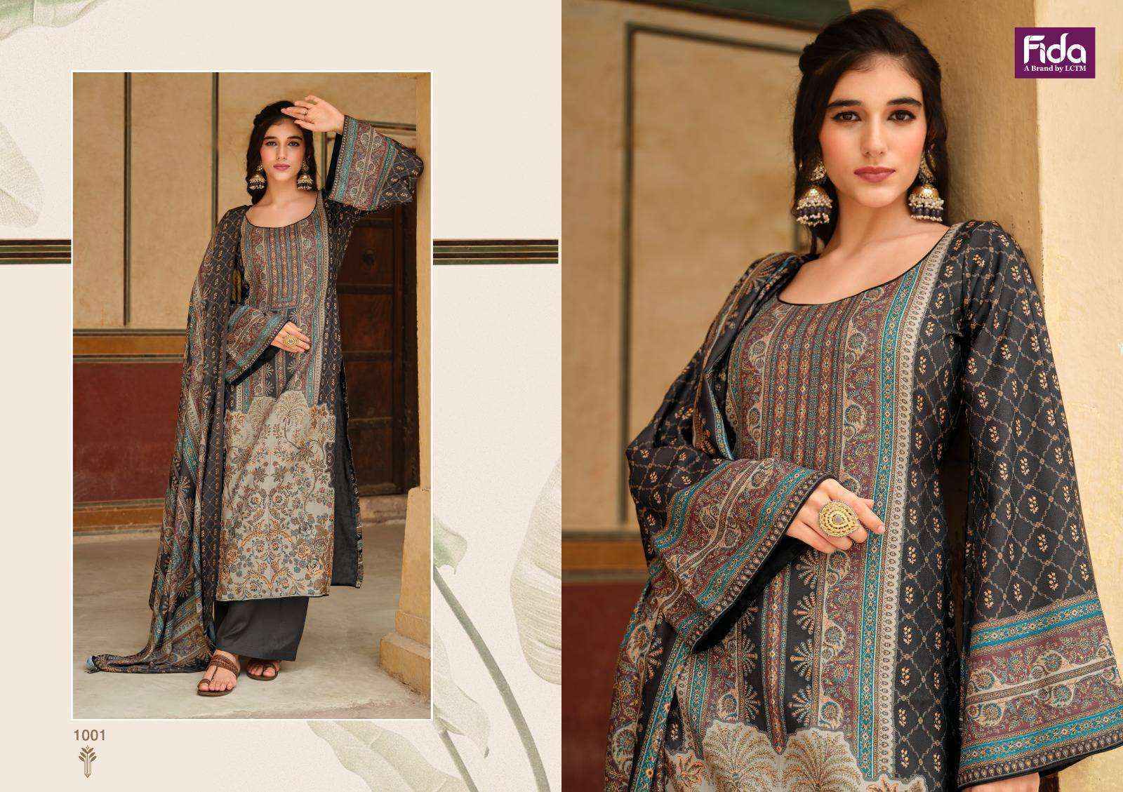 Fida Ekansh Pashmina Dress Material 6 pcs Catalogue - Wholesale Factory Outlet