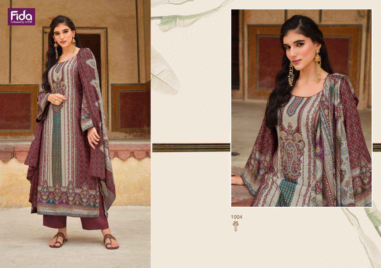 Fida Ekansh Pashmina Dress Material 6 pcs Catalogue - Wholesale Factory Outlet