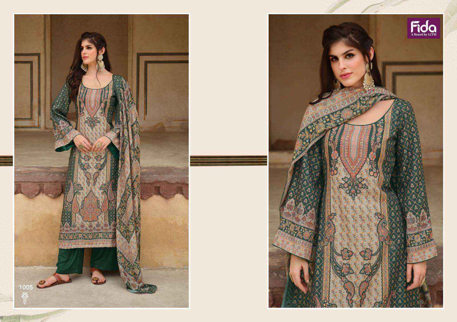 Fida Ekansh Pashmina Dress Material 6 pcs Catalogue - Wholesale Factory Outlet