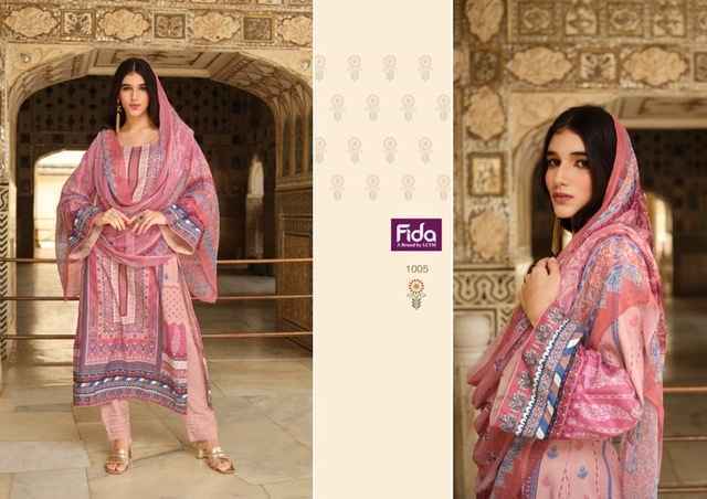 Fida Elvi Pashmina Dress Material 6 pcs Catalogue - Wholesale Factory