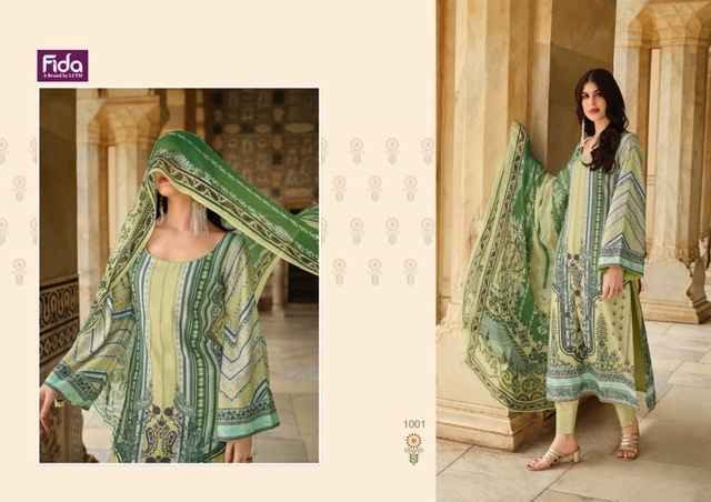 Fida Elvi Pashmina Dress Material 6 pcs Catalogue - Wholesale Factory