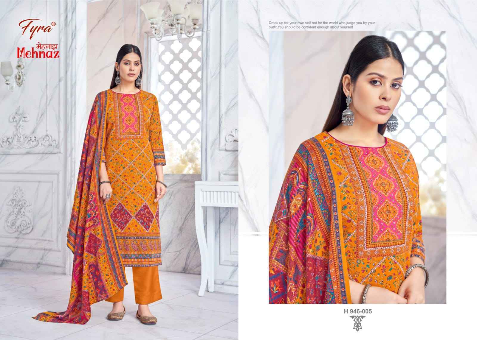 Fyra Mehnaz Pashmina Dress Material 8 pcs Catalogue - Surat Wholesale Market