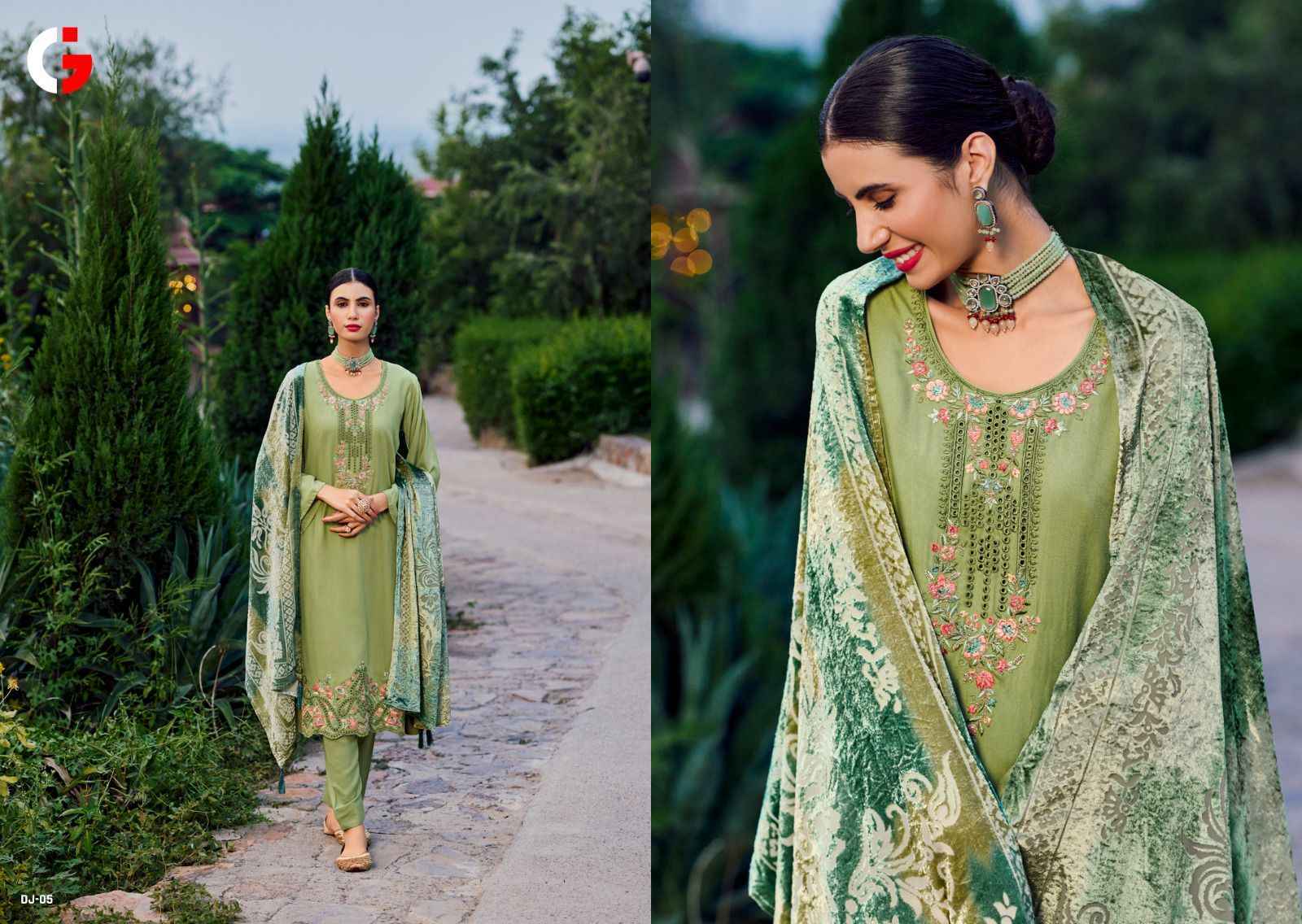 Gull Jee Daastaan E Jashan Pashmina Dress Material 6 pcs Catalogue - Wholesale Factory