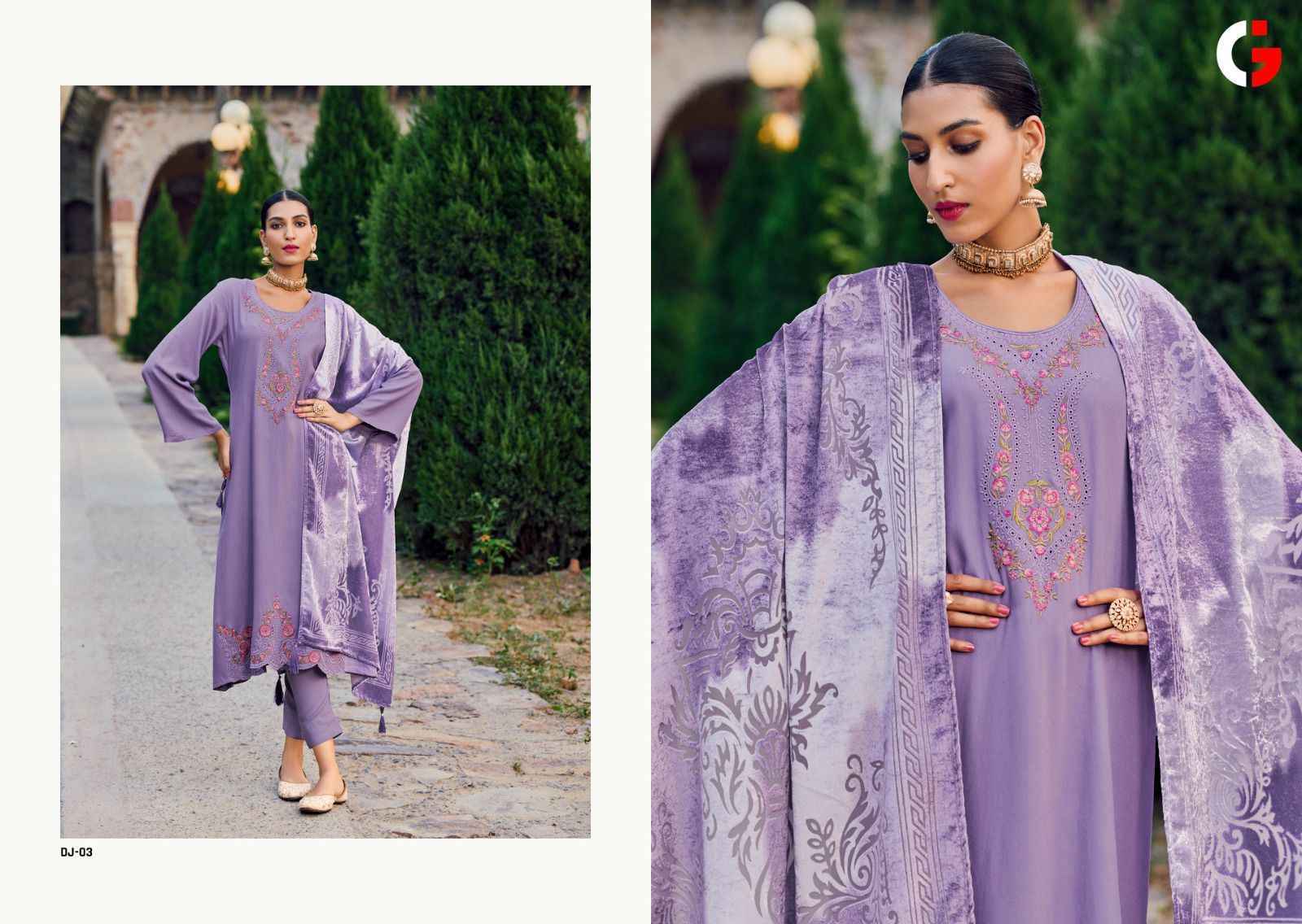 Gull Jee Daastaan E Jashan Pashmina Dress Material 6 pcs Catalogue - Wholesale Factory