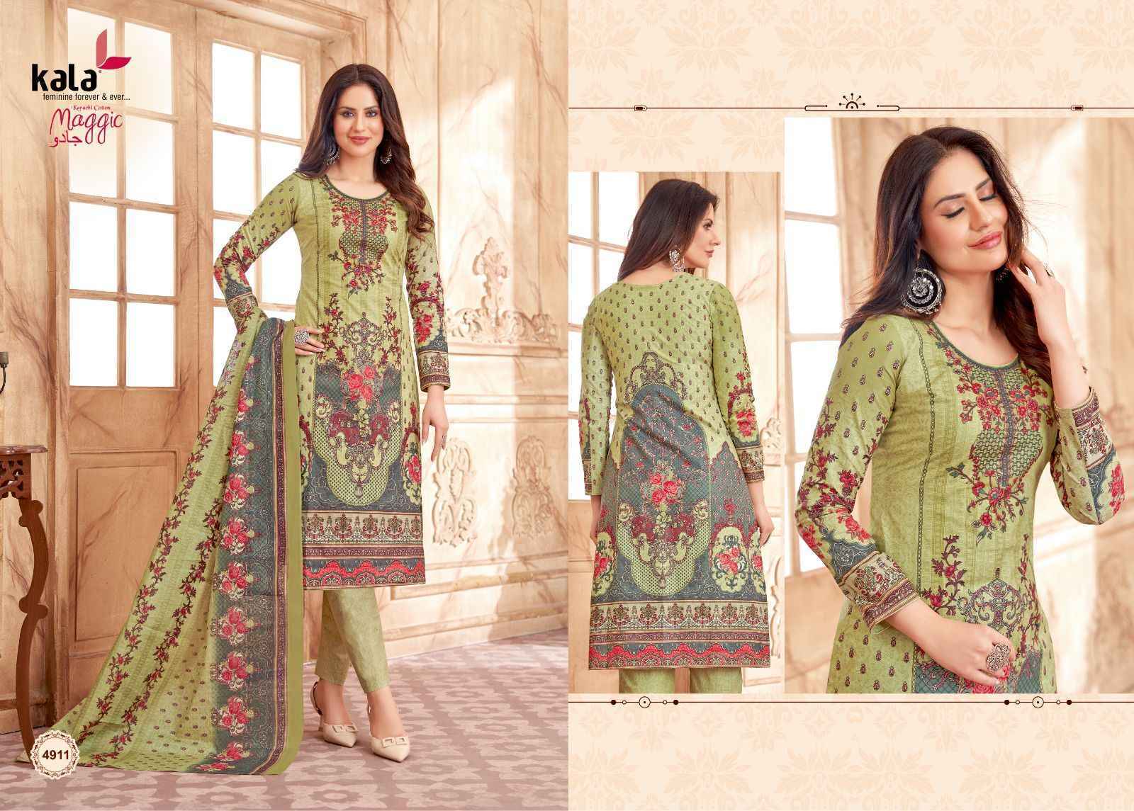 Anju Fabric Lime Light Vol 2 Premium Cotton Designer Gown Wholesale Kurti  catalogue