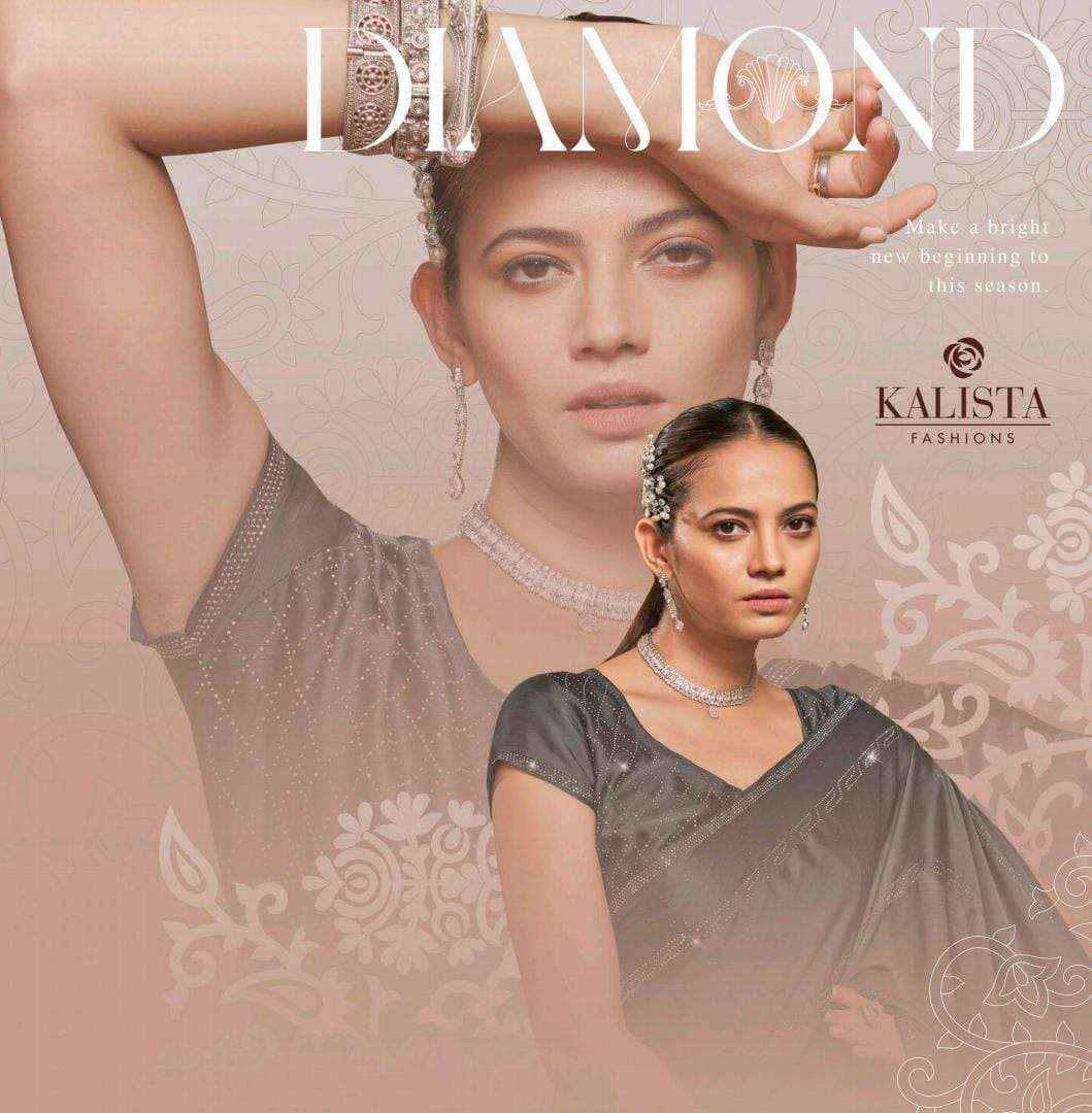 KALISTA FASHION DIAMOND FANCY FESTIVE WEAR SAREES