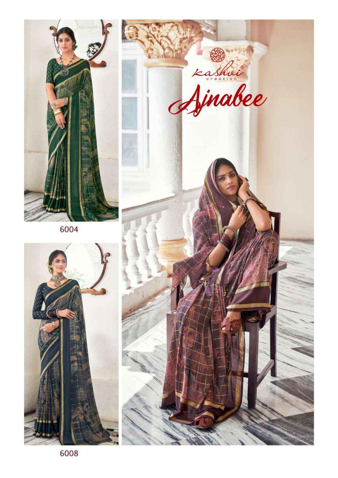 kashvi creation ajnabee beautiful sarees -Wholesale Factory Price