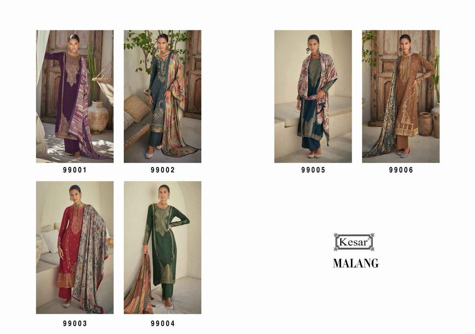 Kesar Malang Pashmina Suits 