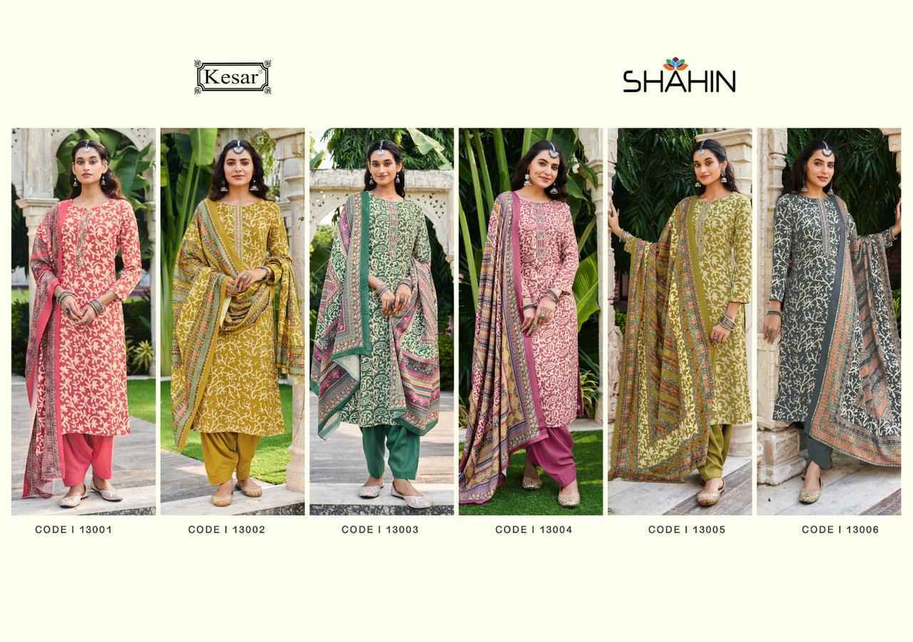 Kesar Shahin Pashmina Dress Material 6 pcs Catalogue - Wholesale Factory