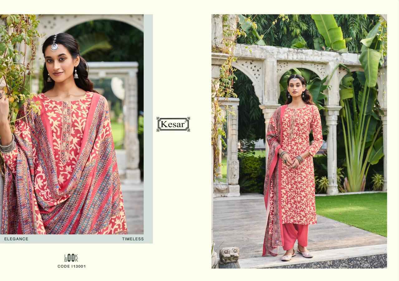 Kesar Shahin Pashmina Dress Material 6 pcs Catalogue - Wholesale Factory