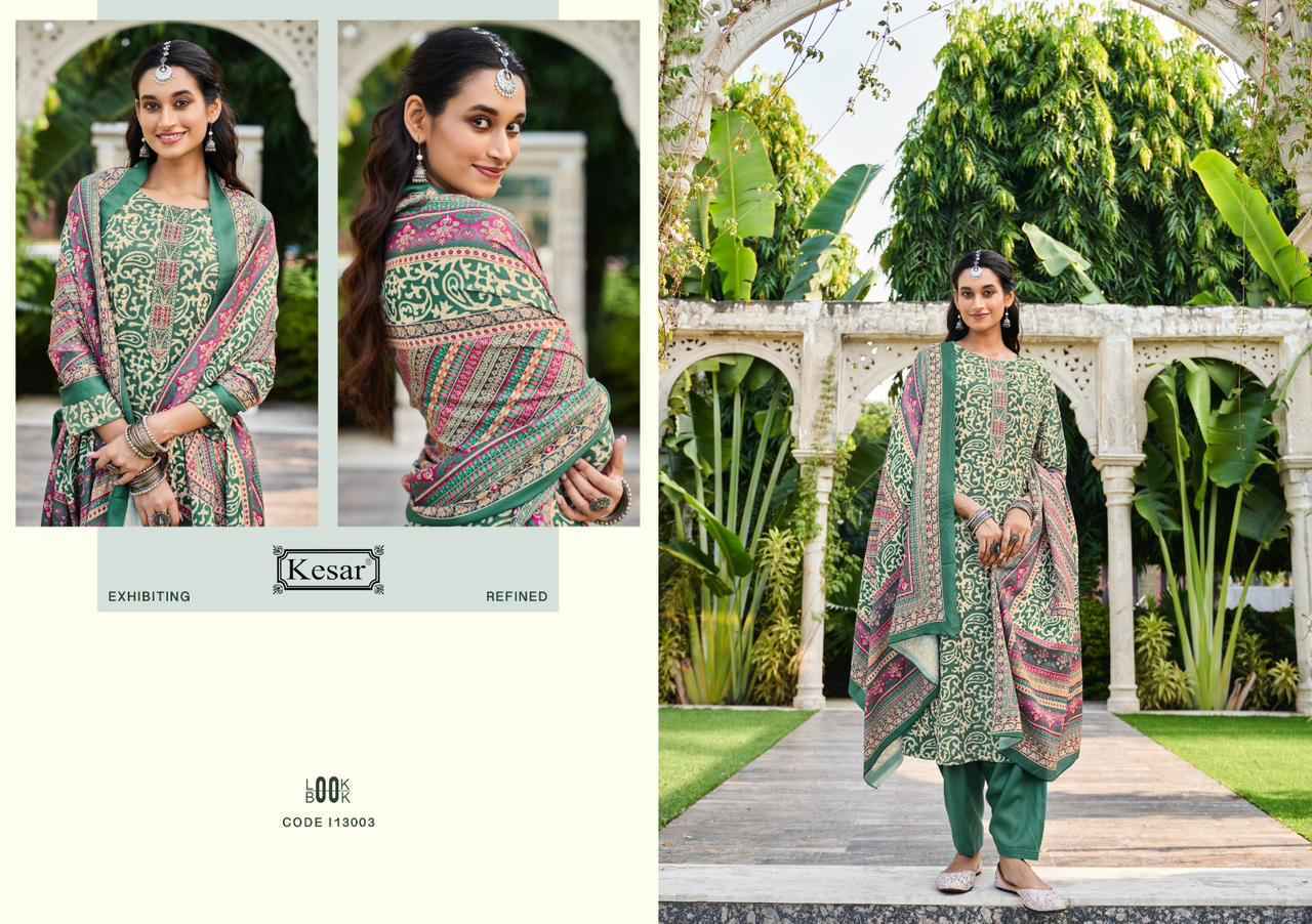 Kesar Shahin Pashmina Dress Material 6 pcs Catalogue - Wholesale Factory