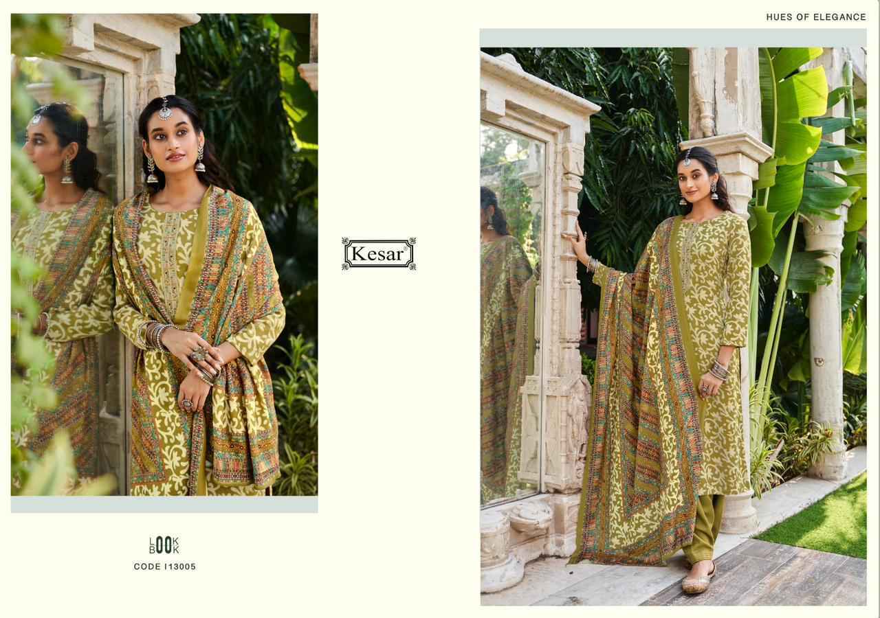 Kesar Shahin Pashmina Dress Material 6 pcs Catalogue - Wholesale Factory