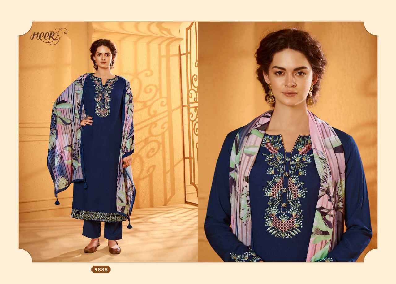 Kimora Heer Velvet Vol 59 Shagun Silk Dress Material 8 pcs Catalogue - Wholesale Factory