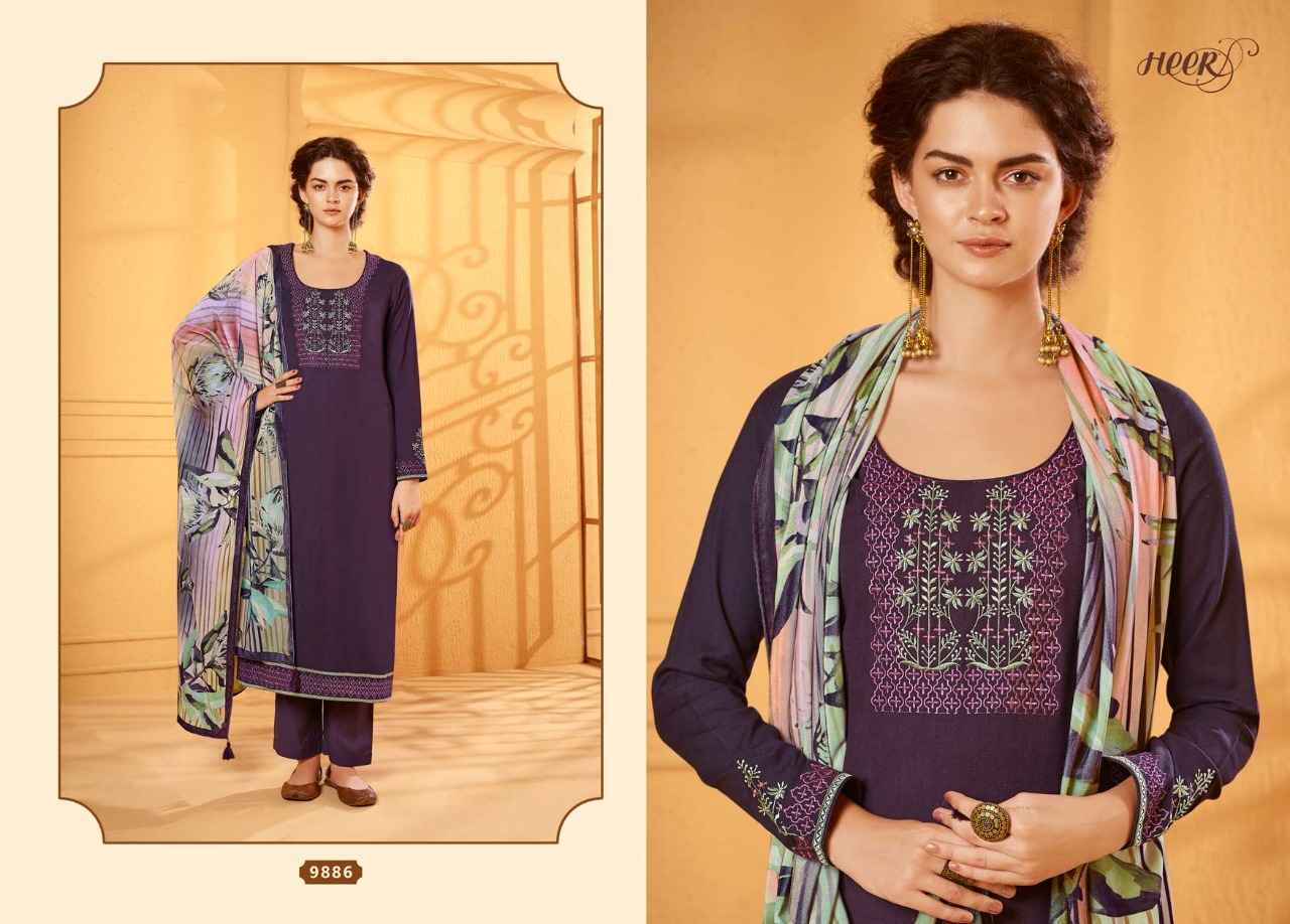 Kimora Heer Velvet Vol 59 Shagun Silk Dress Material 8 pcs Catalogue - Wholesale Factory