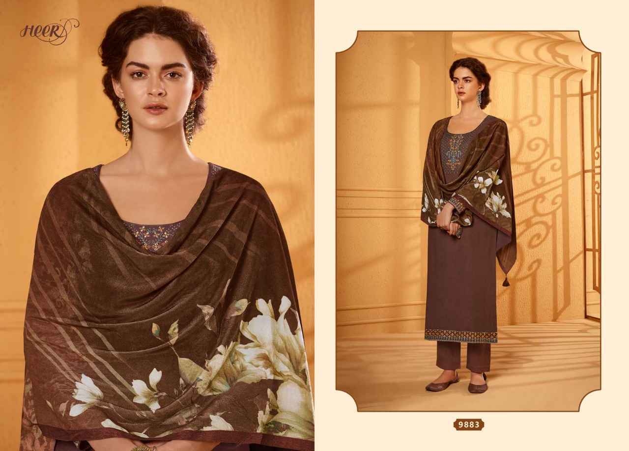 Kimora Heer Velvet Vol 59 Shagun Silk Dress Material 8 pcs Catalogue - Wholesale Factory