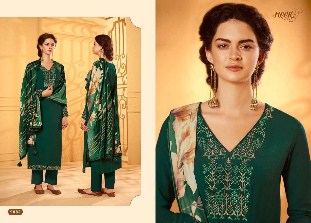 Kimora Heer Velvet Vol 59 Shagun Silk Dress Material 8 pcs Catalogue - Wholesale Factory