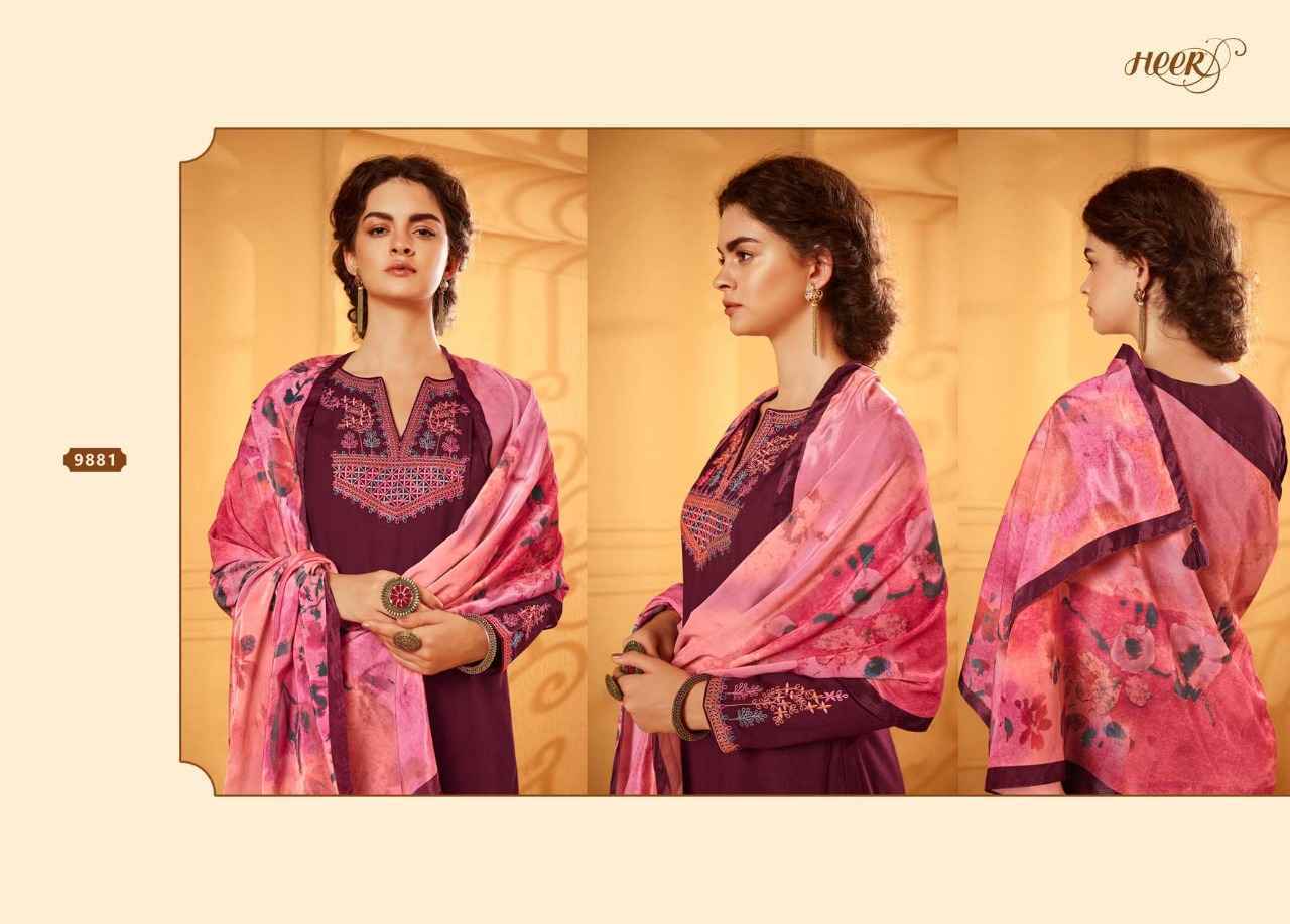 Kimora Heer Velvet Vol 59 Shagun Silk Dress Material 8 pcs Catalogue - Wholesale Factory