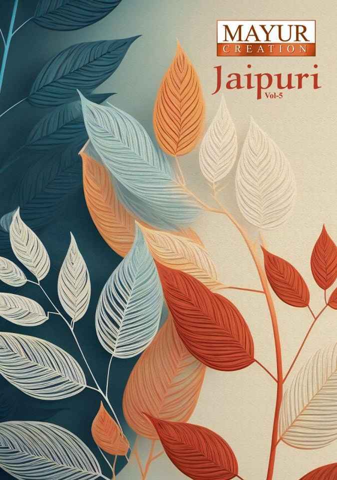 Mayur Jaipuri Vol 5 Cotton Dress Material Wholesale Factory Price