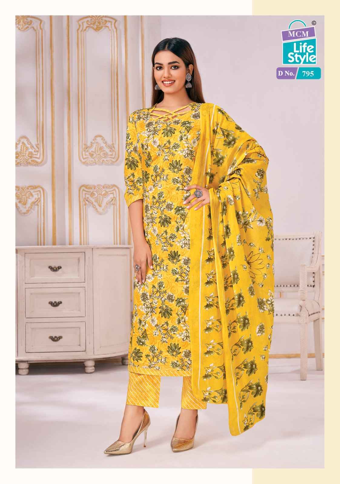 MCM Classic Lawn Vol 5 Readymade Lawn Cotton suits 12 pcs Catalogue - Wholesale Factory