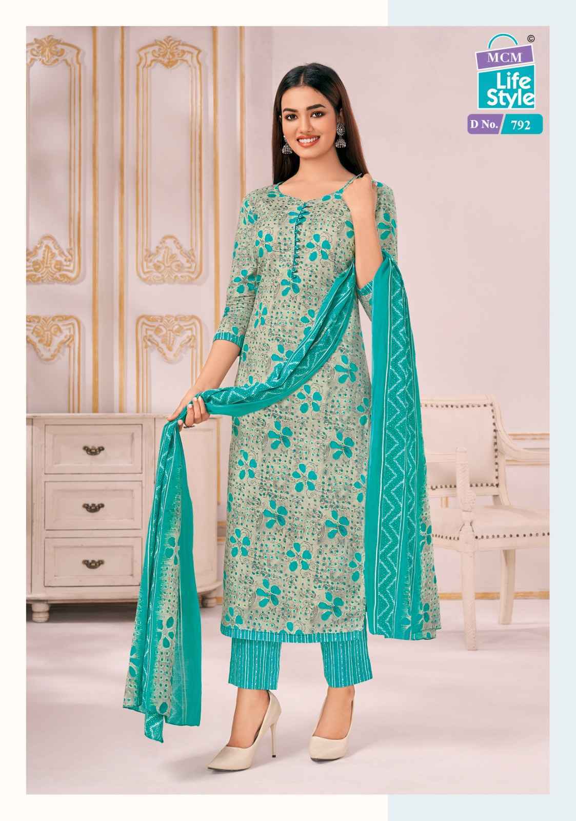 MCM Classic Lawn Vol 5 Readymade Lawn Cotton suits 12 pcs Catalogue - Wholesale Factory