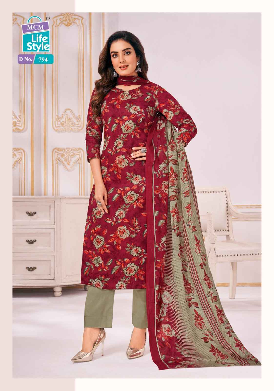 MCM Classic Lawn Vol 5 Readymade Lawn Cotton suits 12 pcs Catalogue - Wholesale Factory