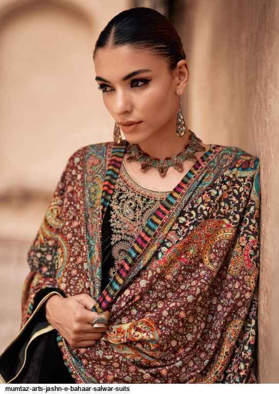 Mumtaz Arts Guzarish Pure Velvet Winter Suit 36004