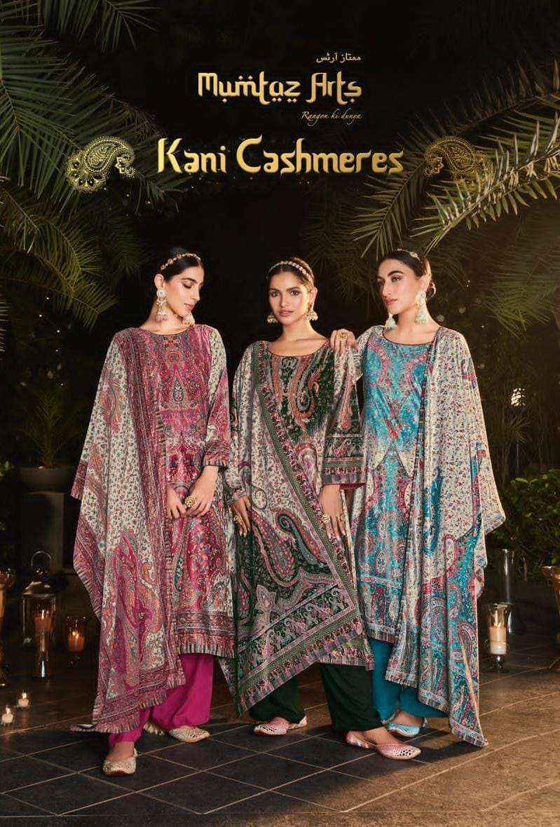 Mumtaz Arts Kani Cashmeres Viscose Dress Material 7 pcs Catalogue - Wholesale Factory