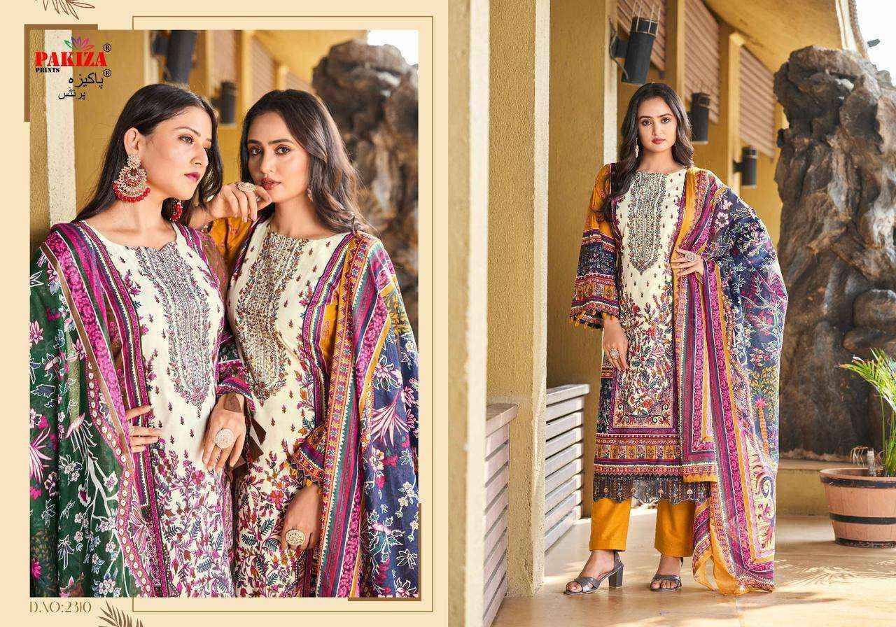 Pakiza Prints Zara Zikra Vol-23 Kashmiri Dress Material - Wholesale Factory