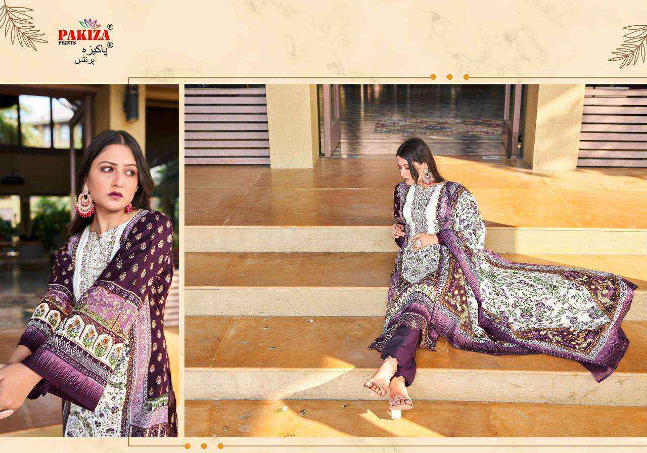 Pakiza Prints Zara Zikra Vol-23 Kashmiri Dress Material - Wholesale Factory