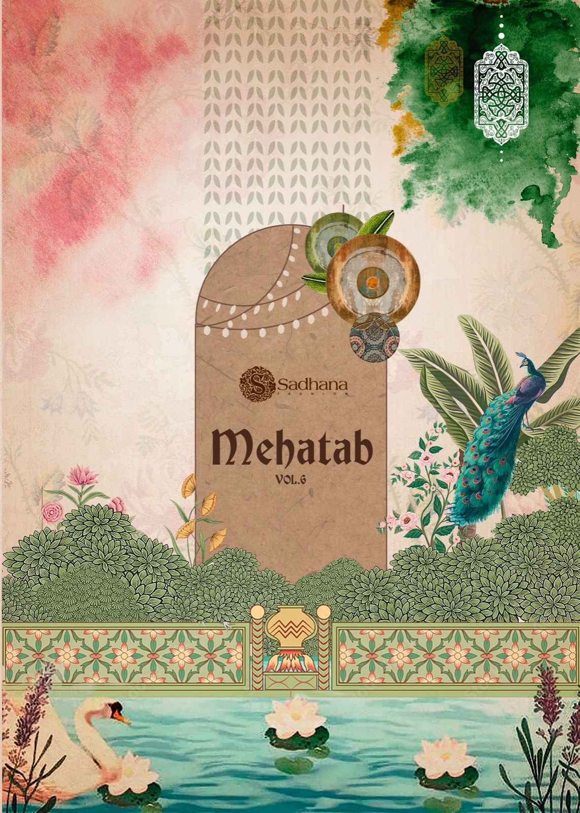 Sadhana Fashion Mehatab Vol 6 Pashmina Dress Material 8 pcs Catalogue - Wholesale Factory Surat