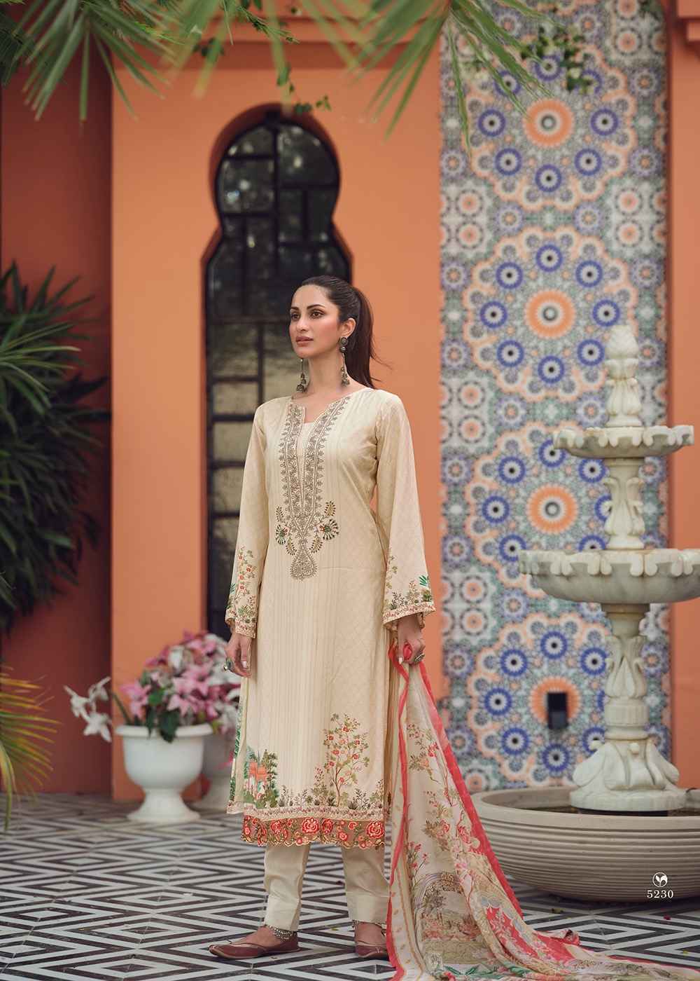 Sadhana Fashion Mehatab Vol 6 Pashmina Dress Material 8 pcs Catalogue - Wholesale Factory Surat